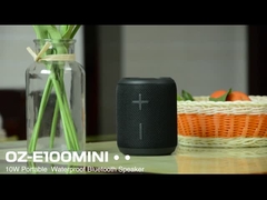 أوزي 10W الخروج عربة IPX7 مكبر الصوت بلاوتوث مقاوم للماء مع أضواء RGB