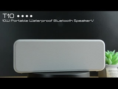 Ozzie T10 مكبر صوت محمول لاسلكي مقاوم للماء مع بطارية 2200 مللي أمبير في الساعة