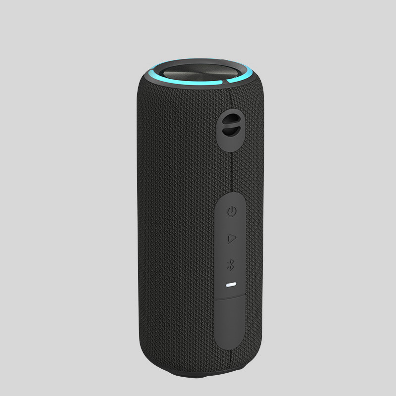 9 × 9.4 × 21 سم مكبر الصوت من القماش اللاسلكي شحن النوع C 5V / 2A Bluetooth المدى 10-30m