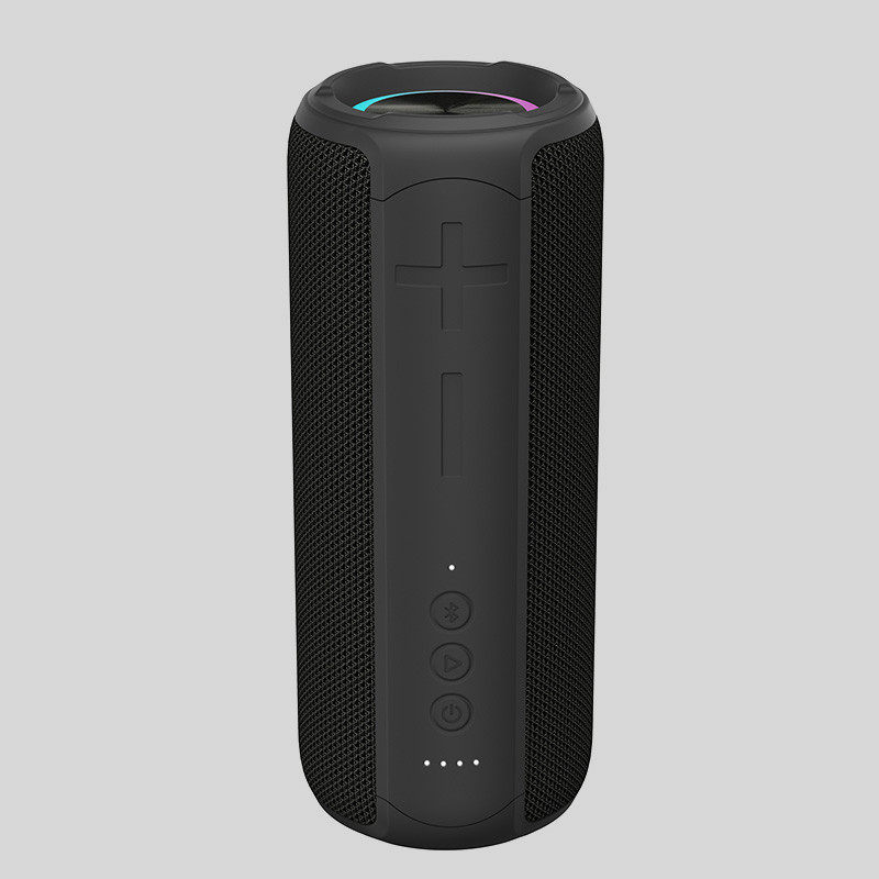 وقت الشحن 2-3 ساعات LED Light Bluetooth Speaker 450g مع وظيفة التزاوج TWS