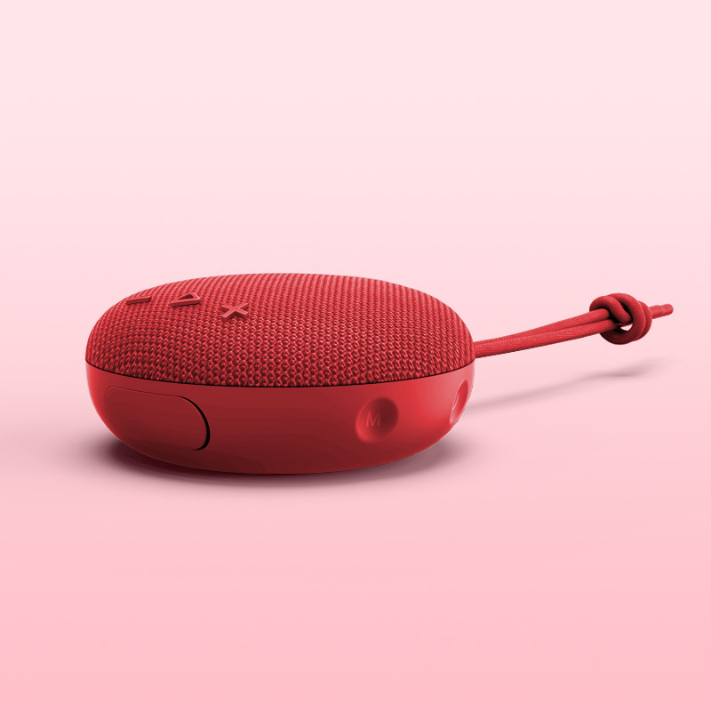 10 ~ 24 ساعة لعب مدّ إضافي مكبر صوت Bluetooth المحمول مع ABS السيليكون المطاطي الأقمشة